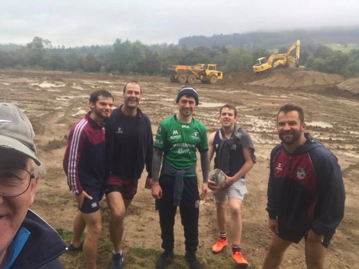 Stillorgan-Rathfarnham RFC - Heavey Technology Park construction